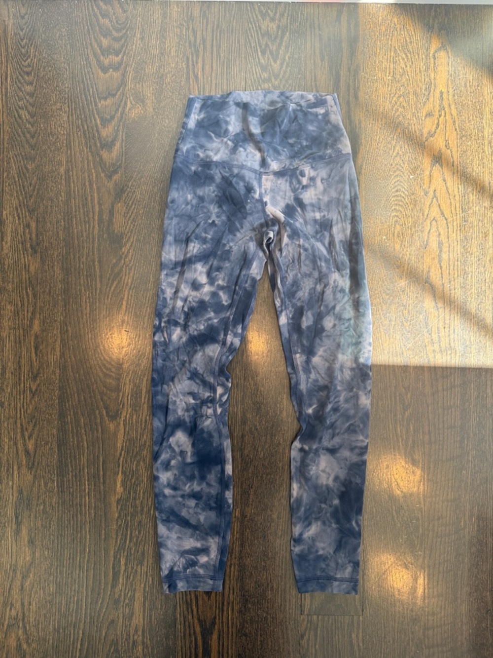 lululemon athletica Navy Tie-Dye High-Rise Leggings align
